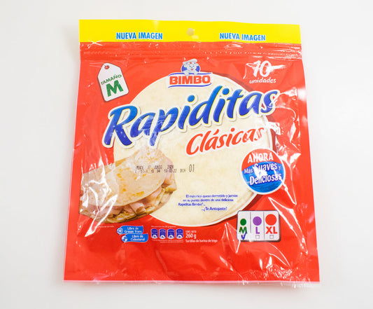 Tortilla de harina Bimbo