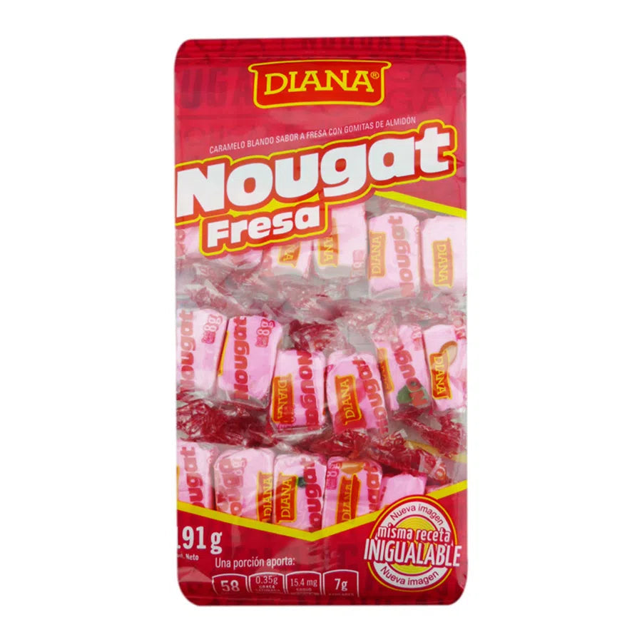 Dulces Nougat fresa