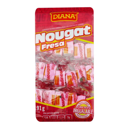 Dulces Nougat fresa