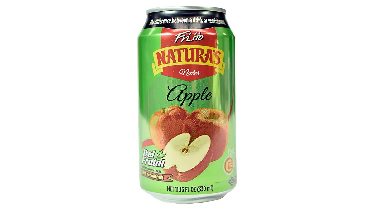 Jugos de lata naturas