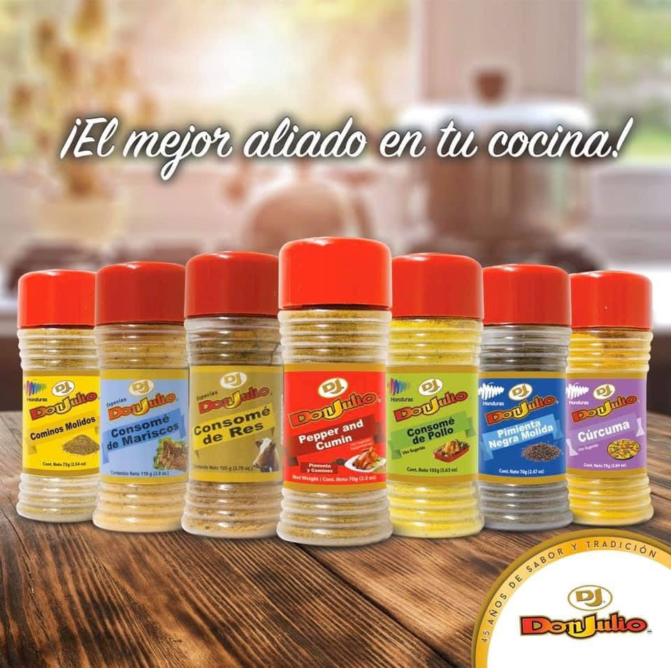Condimentos varios Don Julio
