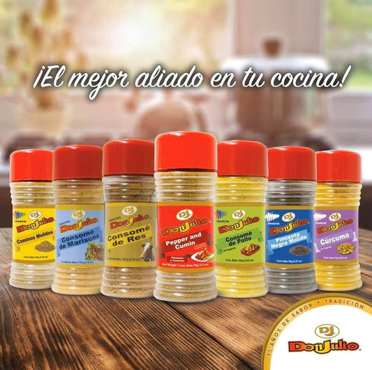Condimentos varios Don Julio