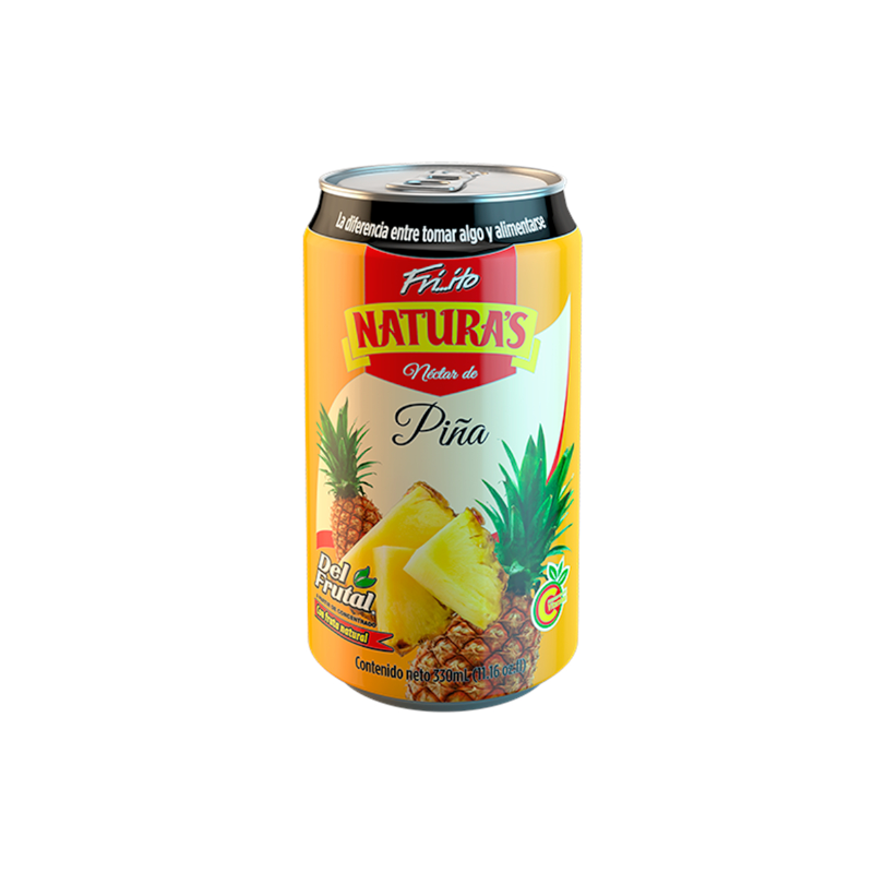 Jugos de lata naturas