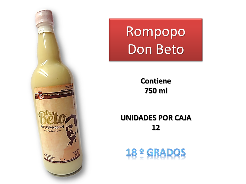 Rompopo Doña Zoila y Don Beto
