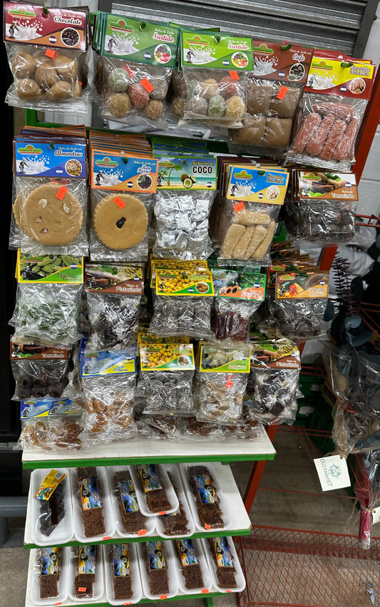Dulces de leche y frutas
